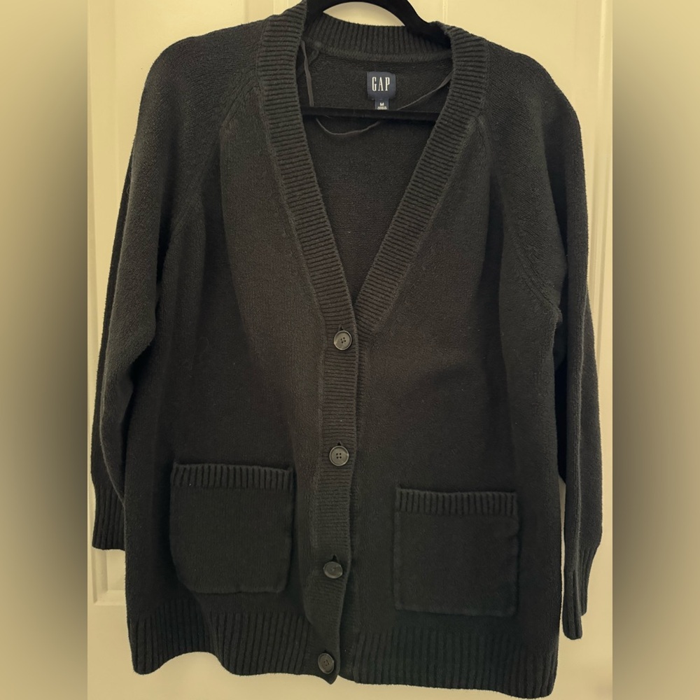 GAP Black Women's Cardigan Sweater